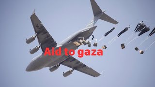 AMC C-17 s bolster humanitarian aid airdrops to Gaza