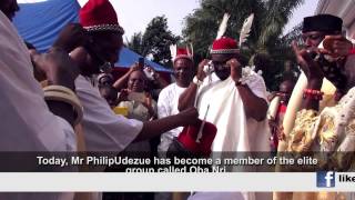 COMFERMENT OF TITLE MEMBER OF THE ELITIST PRESTIGIOUS OBA NRI BY UDANDIGBO