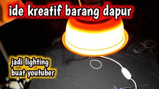 cara membuat lightning dari mangkok