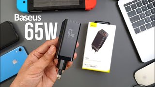 Зарядное устройство для iPhone 12 и других - Baseus 65W c Aliexpress  Лучший блок питания Baseus 65W