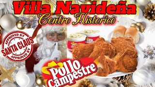 Villa Navideña de Pollo Campestre en el Centro Historico, San Miguel y Santa Ana 🇸🇻 está en vivo