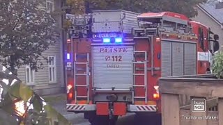 *EXPLOSION* Electric Cable Fire in Tartu