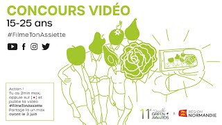 Concours vidéo #FilmeTonAssiette - Jeunes Normands