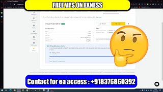 How to get free vps from Exness 🤔