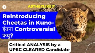 Reintroducing Cheetas in Kuno- ईतना Controversial कयु?