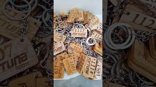 engraving wood key chains