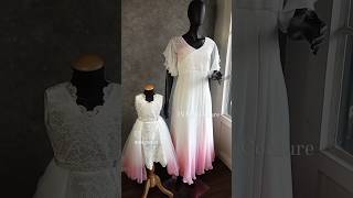 Mom & Daughter Combo For Occasion Dress | Mother & Daughter Combo For Baptism | Baptism Dress