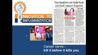 Know about HPV vaccine for cervical cancer -stay informed,  stay healthy - says Dr. Hema Divakar