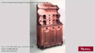 French Antique Hutch Regence Cabinets and Case-pieces for