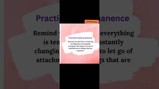 #practice #masterpiece #detachment #SelfAwareness #understand #reason #lettinggo #impermanence #tran