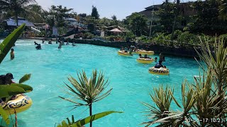 Wisata di Waterboom Kampung batu malakasari Bandung