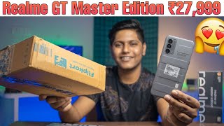 realme GT Master Edition Unboxing And Pubg Gameplay (Flipkart Unit) 🔥 SD 778G, 120Hz Screen, 65W 😍