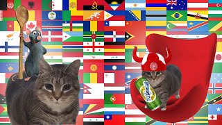 Oiiaoiia cat in different languages meme | PART 2