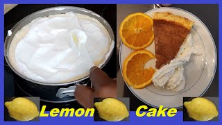 How To Make Lemon Cake