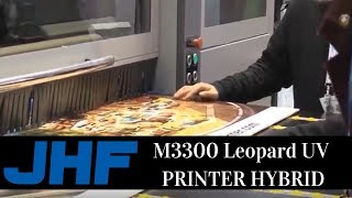 JHF M3300 Leopard UV PRINTER HYBRID RIGIDFLEXIBLE 32M WIDTH