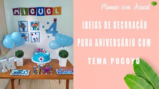 Ideias para festa com tema pocoyo - Mamão com Açúcar