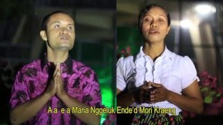 Lagu daerah Manggarai TABE MARIA