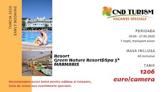 Litoral Turcia 2020 - Marmaris Green Nature Resort&Spa