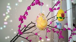 Diy Decoupage Easter Egg Decoration