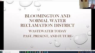 Lunch and Learn - Wastewater Today with Tim Ervin, Bloomington Normal Water Reclamation District