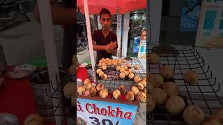 Ab Delhi Me bhi बाटी चोखा | Bati Chokha | #delhistreetfood #batichokha #youtubeshortsvideo