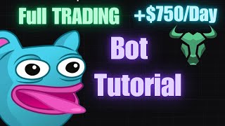 FULL Bullx TRADING Bot Tutorial for Solana Memecoins ($750/Day Guide)