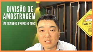 COMO SEPARAR AMOSTRAGEM EM GRANDES PROPRIEDADES SEM PERDA DE REPRESENTATIVIDADE