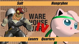 Warehouse War 4 - Losers Quarters - Nouns | Salt (Falcon) vs Liquid | Hungrybox (Jigglypuff)