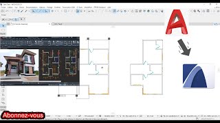 AUTOCAD VERS ARCHICAD