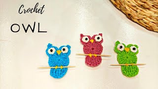 Super Easy & Attractive Crochet owl | crochet owl Keychain tutorial for beginners