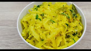 cabbage Poriyal / Muttacose poriyal / Cabbage recipe/ Cooking Cabbage