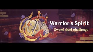 Genshin Impact 3.4 | Warrior's Spirit