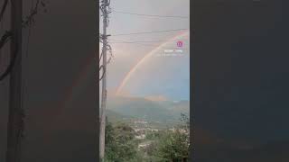 Rainbow in Dharamshala after rain! 🌈