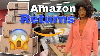 Amazon returns pallets