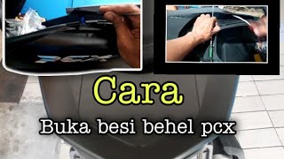 Cara buka besi behel PCX 150/160