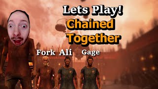 4 Gamers against Chained Together, NO checkpoints, what could go wrong? (part 1)