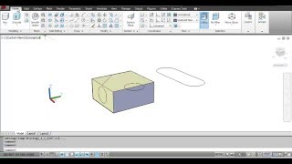 Presspull command in AutoCAD -- in Arabic