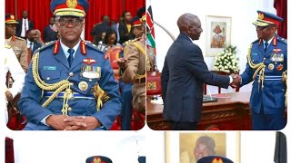 Gen Francis Ogolla takes oath of office to become Chief of Defence Forces.