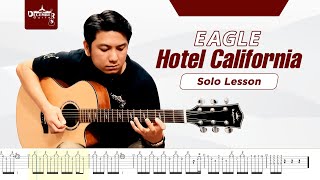 EAGLES HOTEL CALIFORNIA SOLO LESSON