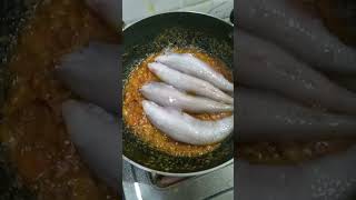 লোটে মাছের ভুনা 😋😍❤️#lotemacherrecipe  #viral #cooking #bombayduckfish #shorts #food