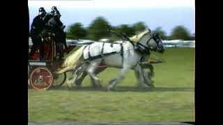 1993 PERCHERON SHOW    "THE HORSE DRAWN FIRE ENGINE"