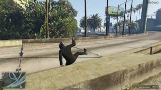 Grand Theft Auto V || Got struck in this lawn