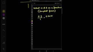 what is 0.3 as a fraction? how to write 0.3 as a fraction? Decimal to fraction