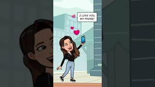 Never apart 💕 Bitmoji stories #shorts