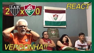 FAMÍLIA TRICOLOR REAGE A 2 ATLÉTICO MG X 0 FLUMINENSE - COPA LIBERTADORES 2024