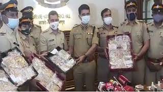 MUMBAI POLICE मुंबई पुलिस को मिली बड़ी कामयाबी, 8 करोड़ के सोने की लूट के मामले में 10 गिरफ्तार