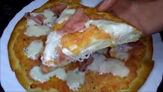 LA MEJOR PIZZA CASERA receta ITALIANA. (muy sencilla)