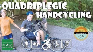 Handcycling - Camp PossAbility | Quadriplegic (C5,C6,C7)