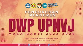 🔴 LIVE | Pengukuhan Pengurus Dharma Wanita Persatuan 2022 - 2026