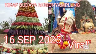 KIRAP BUDAYA DESA MORONYAMPLUNG KEMBANG BAHU LAMONGAN SENIN 16 SEP 2024